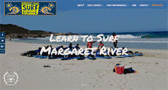 Desktop Screenshot of margaretriversurfschool.com